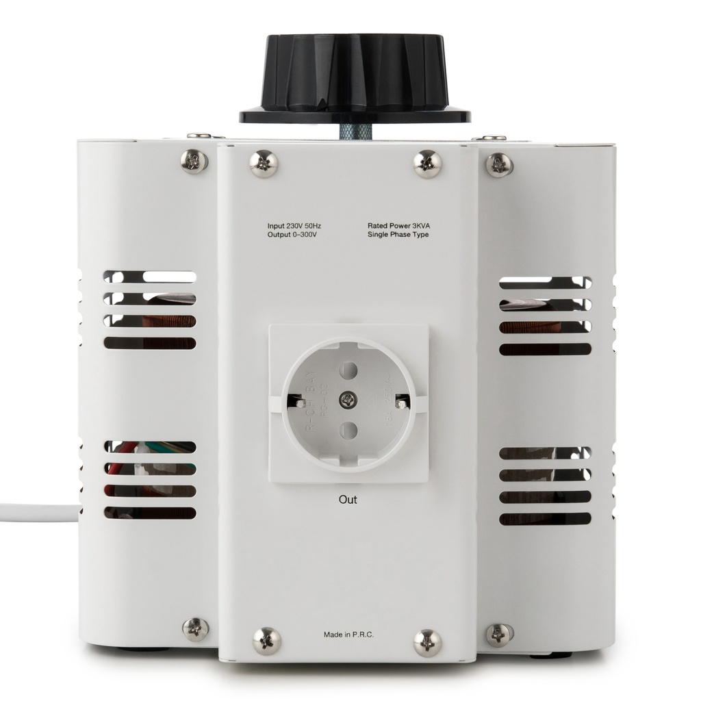 Bronson VC 3000: VariAC for Flexible Voltage Adjustment